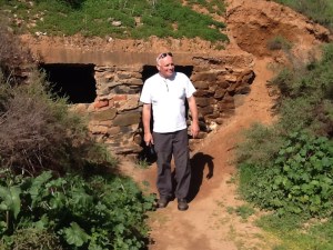 Miners' dugouts at Burra