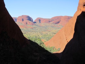 Window on another world at Kata Tjuta