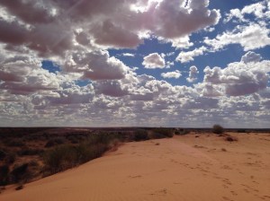 Desert clouds