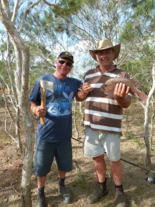 Rich and Max and axe